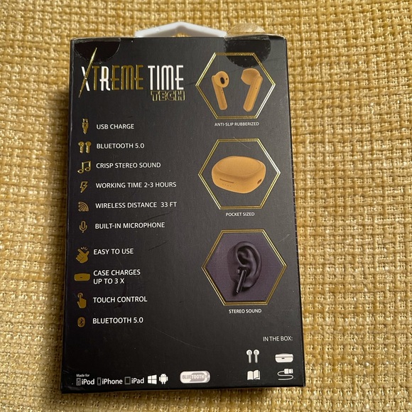 Xtreme Time Tech Wireless Ear Buds - Picture 2 of 4